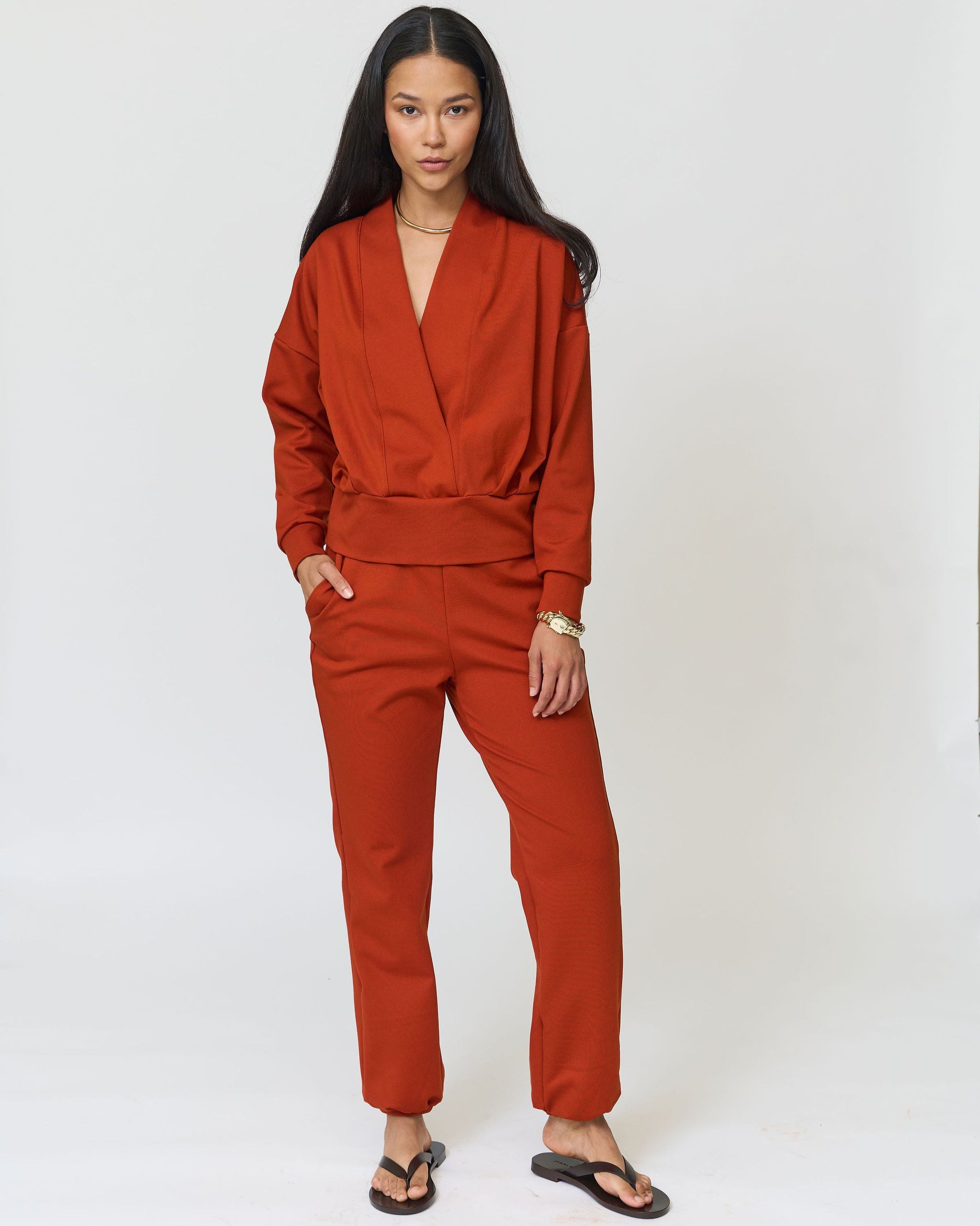 UT University of Texas matching Jogger set burnt orange 