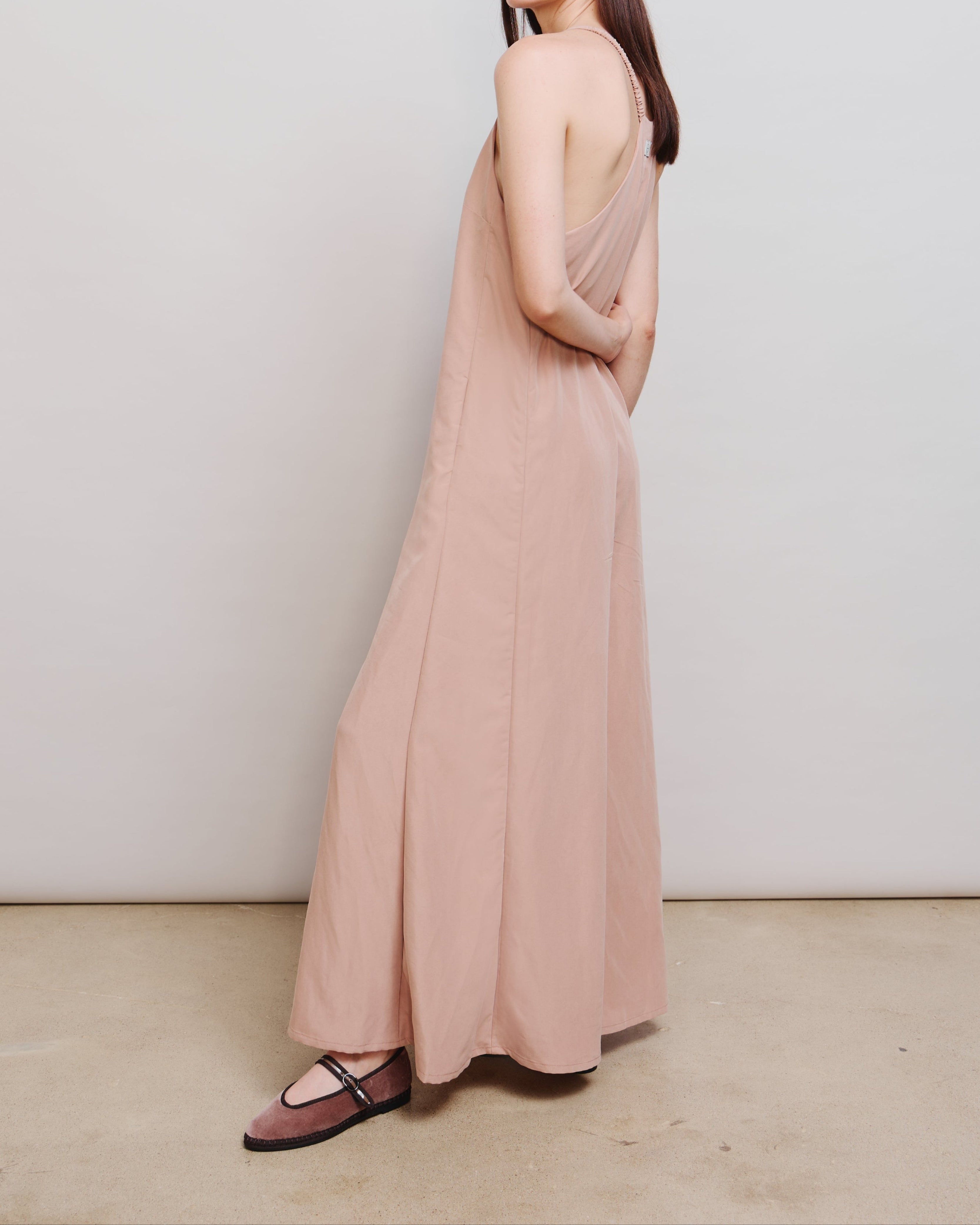 Racerback Wide Leg Romper